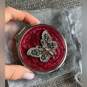 Double Sided Jewelled Mirror NEW